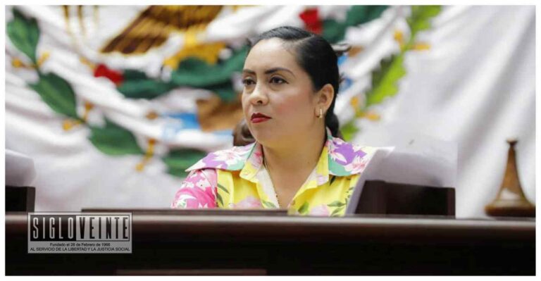 La coordinadora parlamentaria de Morena, Anabet Franco Carrizales ratifica respaldo a la estrategia de seguridad en Michoacán