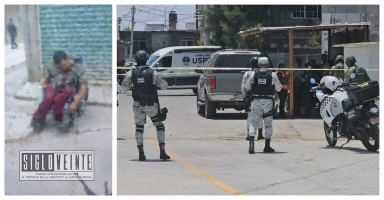 Sicarios atacan a elementos de la FGE en el municipio de Tarímbaro, una persona con discapacidad murió y un agente resultó herido