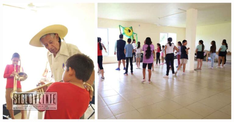 Alcalde de Huetamo da inicio a cursos y talleres durante este verano en la Casa de la Cultura