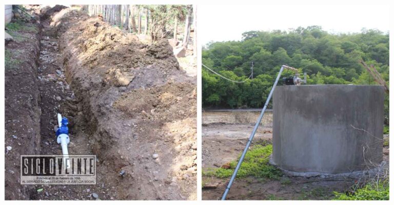 Ayuntamiento de Tiquicheo anuncia que está punto de concluir la construcción del sistema de agua potable en San Pedro, proyecto de impacto social para la comunidad