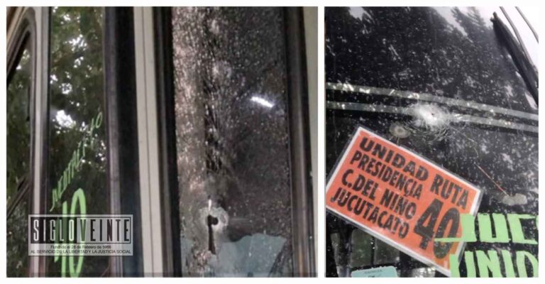 Balacera tras asalto a camiones urbanos deja un escenario de violencia en Uruapan