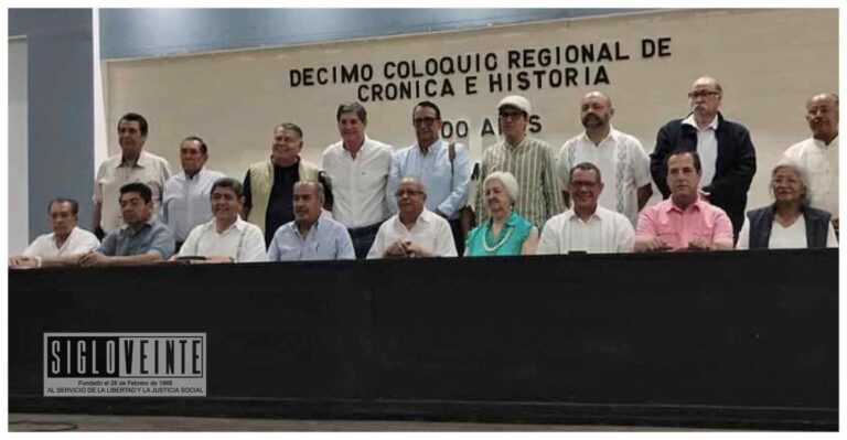Exitosa participación del cronista huetamense Ángel Ramírez Ortuño, durante el encuentro de conmemoración por los 500 años de la fundación de la Villa de Colima