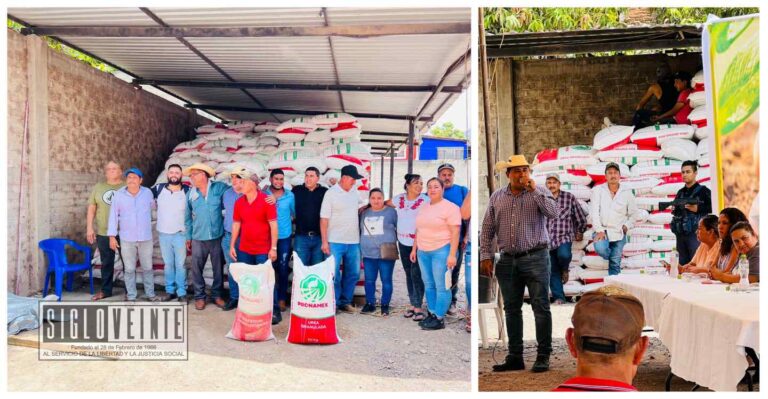 Gobierno de Tuzantla impulsa el desarrollo agrícola al entregar fertilizante a productores del campo