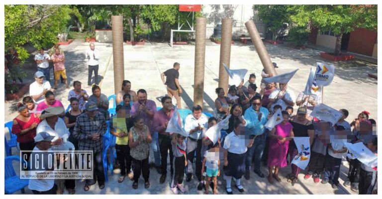 La construcción de la techumbre en la Escuela Primaria Josefa Ortiz de Domínguez de Arroyo Seco, será un nuevo espacio para el desarrollo educativo y cívico