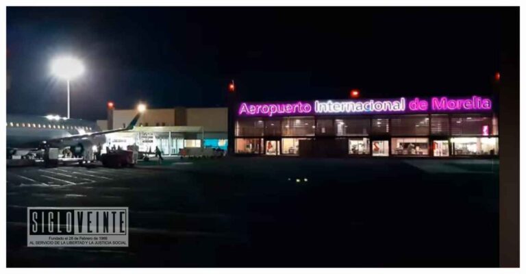 Mujer herida en intento de robo de camioneta en el Aeropuerto Internacional de Morelia