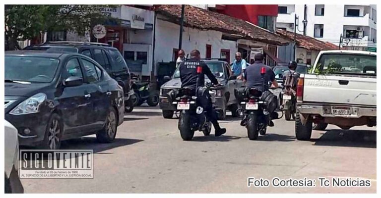 Policías en motopatrullas sin casco, no son elementos de la Policía Municipal de Huetamo: Salvador Jaimes Sánchez