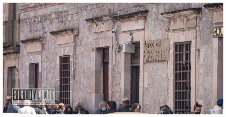 Saquean cuenta de una mujer en el Banco del Bienestar de Morelia