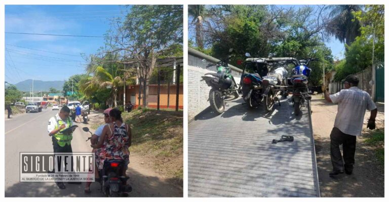 Tercer operativo relámpago de Tránsito en Huetamo, se busca asegurar la seguridad vial y prevenir accidentes