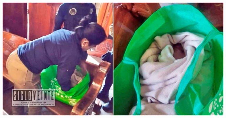 Cruel e infame madre abandonó a su hija recién nacida, la dejó en el interior de una parroquia en Tlaxcala