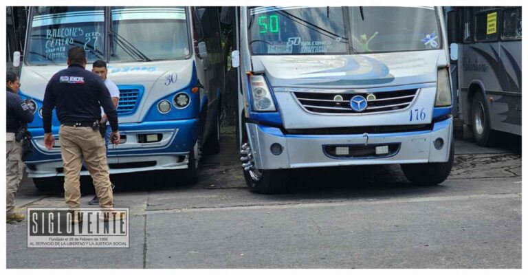 Ya se investigan extorsiones y ataques armados contra transportistas urbanos en Uruapan, informa Bedolla