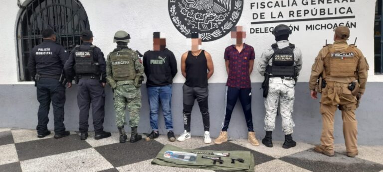 Detienen a tres presuntos asesinos de los Policías Municipales de Zitácuaro