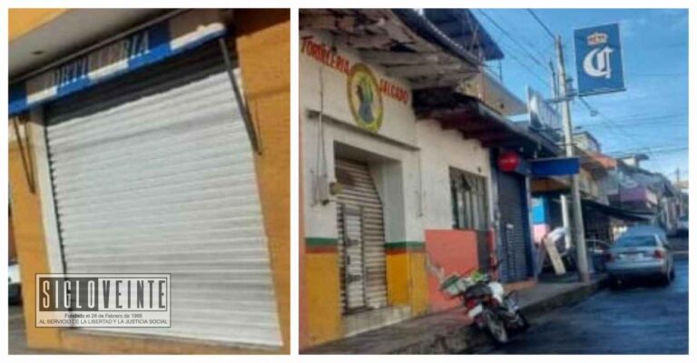 Cierran todas las tortillerías de Uruapan, tras amenazas de un grupo delincuencial