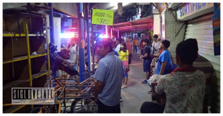 Encuentran cuerpo de una joven mujer sin vida en el Mercado Cuauhtémoc del Puerto Lázaro Cárdenas