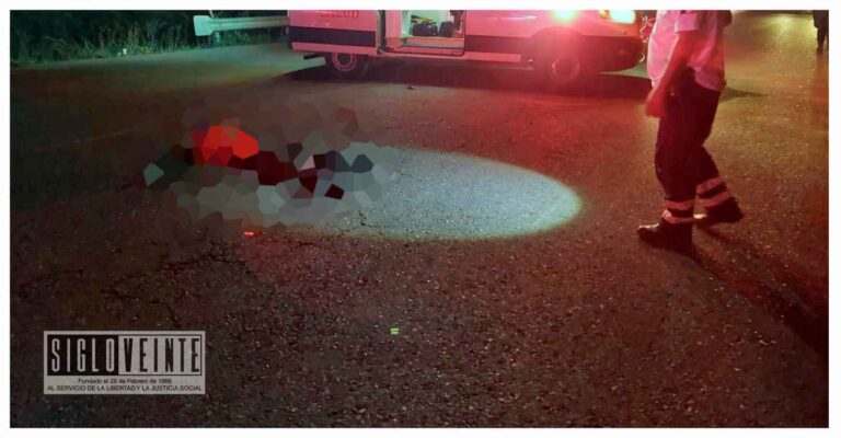 Hombre pierde la vida al ser atropellado por una camioneta en Huetamo