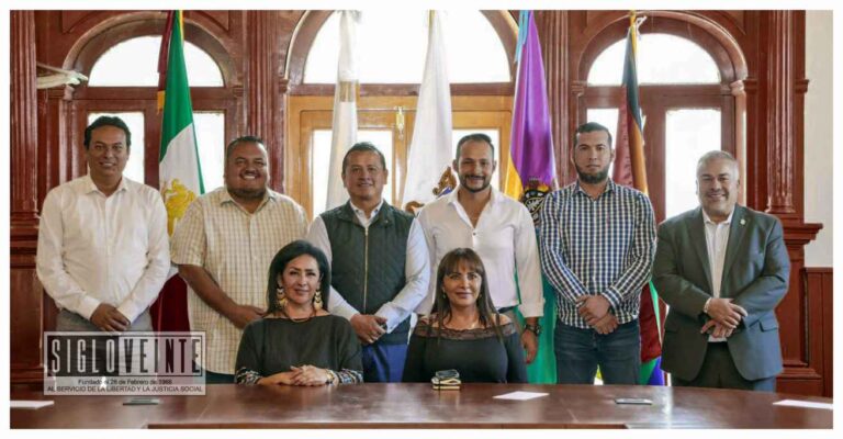 La alcaldesa Catalina Pérez Negrón y el Secretario de Gobierno, se reúnen para unir esfuerzos por un mejor Tiquicheo