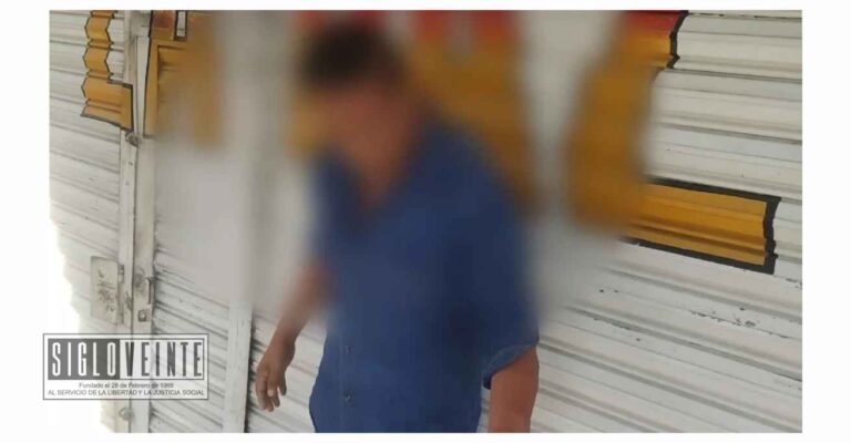 Sujeto estuvo a punto de ser linchado por robar un celular en el Mercado Cuauhtémoc del Puerto de Lázaro Cárdenas