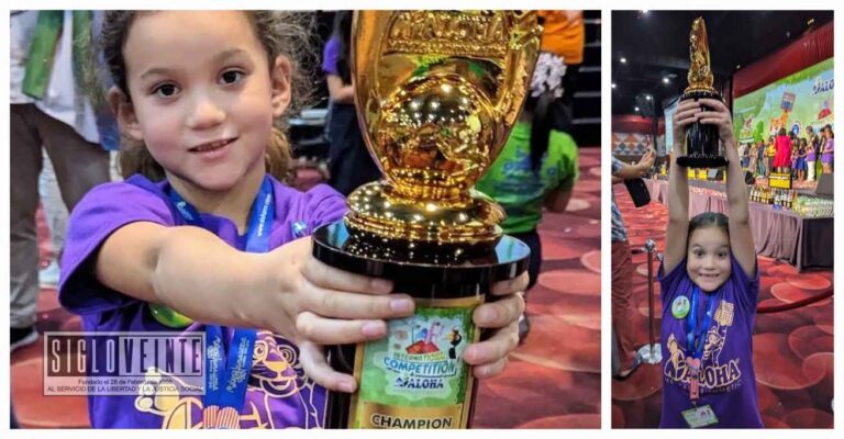 María Paula, la pequeña gran mexicana que ganó el Campeonato Mundial de Cálculo en Malasia