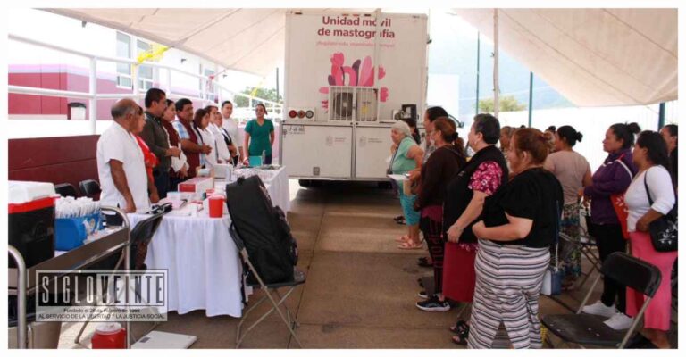 Presidente de Juárez inaugura campaña de mastografías en el Centro de Salud Benito Juárez
