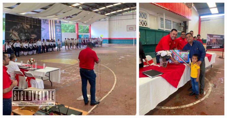 Presidente municipal de Churumuco destaca labor educativa en el arranque del ciclo escolar 2023-2024