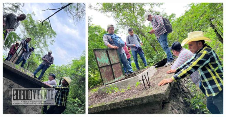 Presidente municipal de Tuzantla supervisa estado del sistema de agua potable en Tiripitio para planificar su rehabilitación