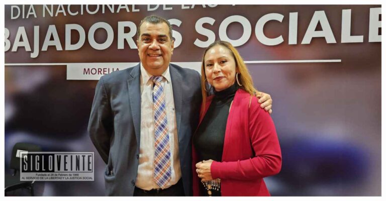 Reconoce la SSM labor asistencial de trabajadores sociales, fue galardonada Idiana Páramo Franco del Hospital Comunitario Nocupétaro-Carácuaro