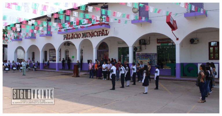 Gobierno municipal de Tiquicheo conmemora el 176 aniversario de la Gesta Heroica de los Niños Héroes de Chapultepec