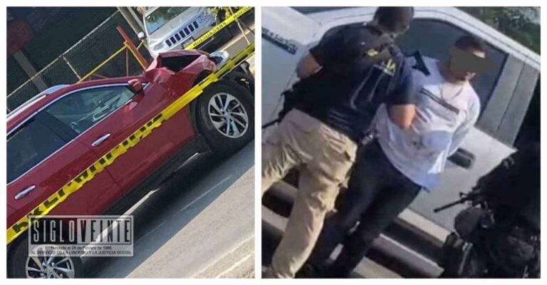 Roba camioneta en Uruapan y es detenido en Apatzingán luego de una intensa persecución
