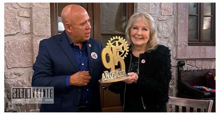 Rotarios de Morelia reciben reconocimiento especial por su compromiso con la paz y valores globales