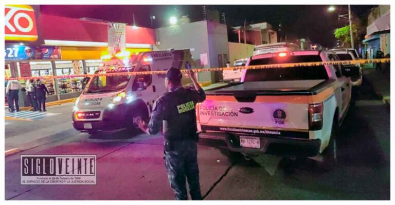 Una pareja que viajaba a bordo de un vehículo fue asesinada a balazos en colonia de Morelia