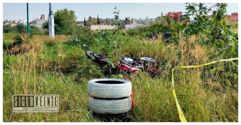 Accidente en glorieta de la Avenida Óscar Chávez al norte de Morelia, causa la muerte de joven motociclista