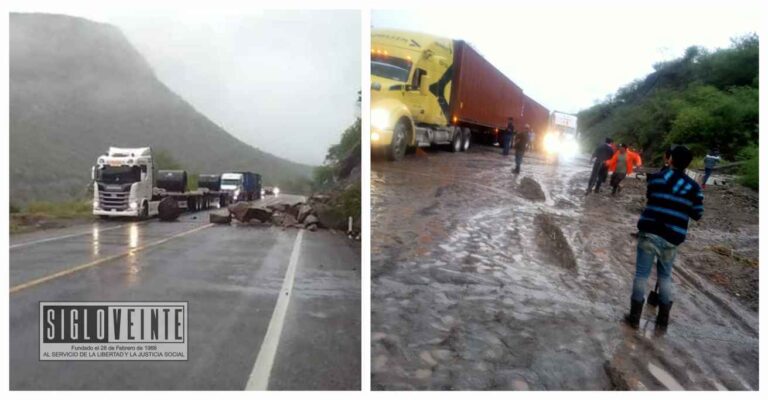 Afectaciones en la Autopista Siglo XXI a causa de las lluvias derivadas del huracán «Lidia»