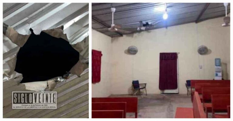 Ataque con drones explosivos a capilla y viviendas sacude la localidad de El Alcalde en Apatzingán