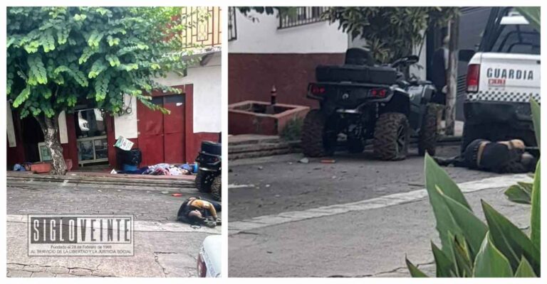 Comando irrumpe en el centro de Tacámbaro deja cinco muertos, iban por el hermano del alcalde