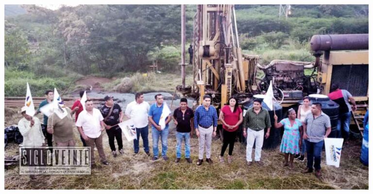 Con la perforación de pozo profundo, estamos atendiendo el desabasto de agua en Montecillos: Pablo Varona