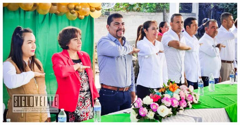 Encabeza Cornelio Ríos la conmemoración del 229 aniversario del natalicio de José María Luis Mora y el 41 aniversario del preescolar en Buenavista de Zapata