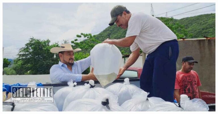 Gestiona Ayuntamiento de Tuzantla la donación de alevines que beneficiará la producción acuícola