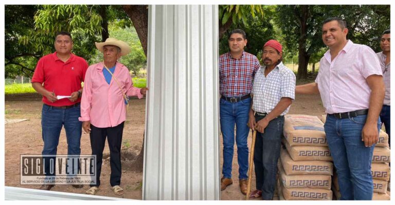 Gobierno de Huetamo da impulso a la vivienda con la entrega de material de construcción en Quenchendio