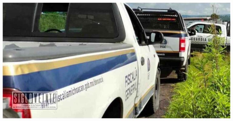 Hombre muere al caer en camioneta en movimiento en la carretera Morelia-Cuto de la Esperanza