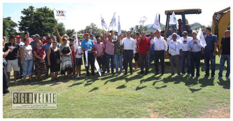 Inicia gobierno de Huetamo la rehabilitación de la cancha de fútbol de Barrio de Dolores
