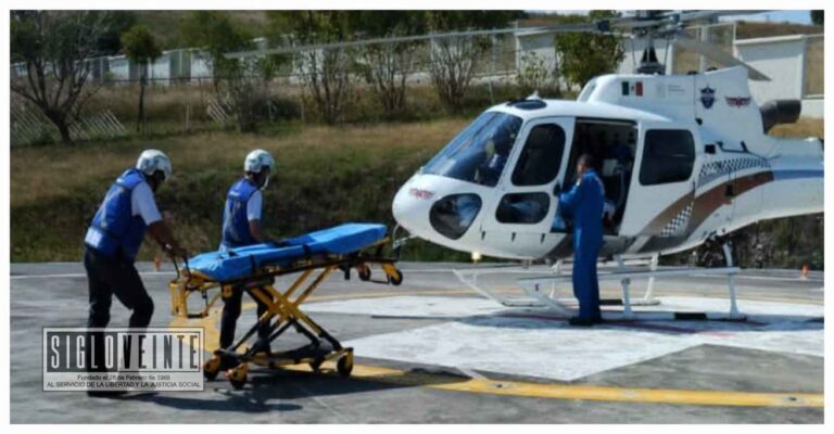 Luego de sufrir accidente que le causó hemorragia cerebral y lesiones renales, hombre fue trasladado de Tacámbaro a Morelia