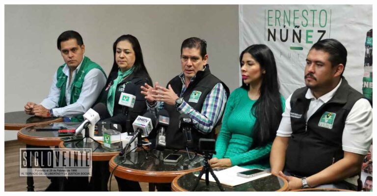 Partido Verde Michoacán listo y preparado para el proceso electoral: Ernesto Núñez, irán solos en la diputación por el distrito de Huetamo