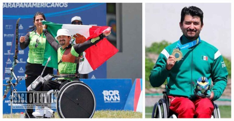 Samuel Molina de Churumuco, gana oro y bronce en los Juegos Parapanamericanos de Santiago de Chile 2023