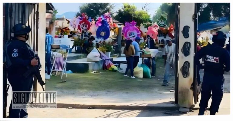 Tragedia en Puruándiro, un niño de 9 años fallece aplastado por la puerta de metal del panteón