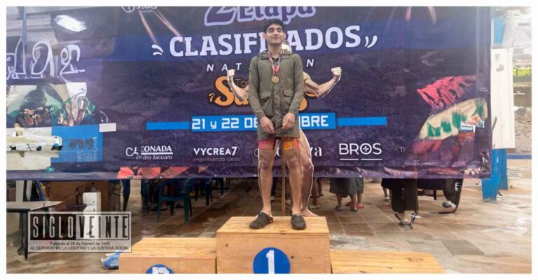 El huetamense Jesús Eduardo García Conejo representará a Michoacán en el Campeonato Regional de Natación