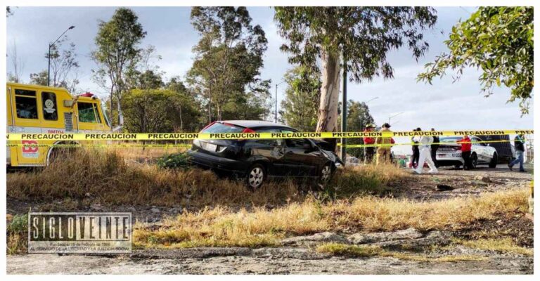 En Morelia dos adultos mayores pierden la vida en impactante accidente