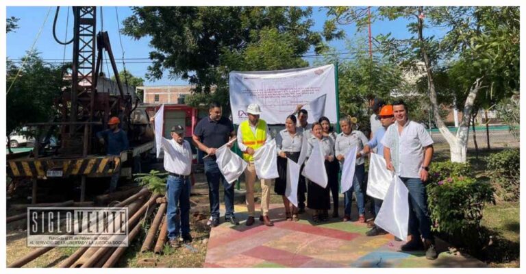 Inicia Memo Torres la construcción de proyecto estratégico para mejorar el abastecimiento de agua en Churumuco