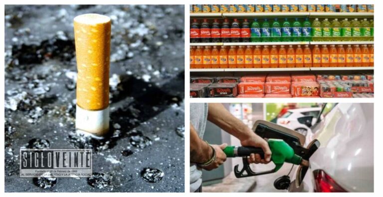 A partir de ayer 1 de enero, aumento en los precios de cigarros, refrescos y gasolina