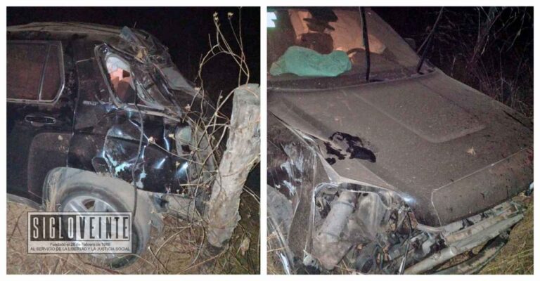 Abandonan camioneta luego de accidentarse en la carretera federal Huetamo-Ciudad Altamirano, se desconoce su hubo heridos