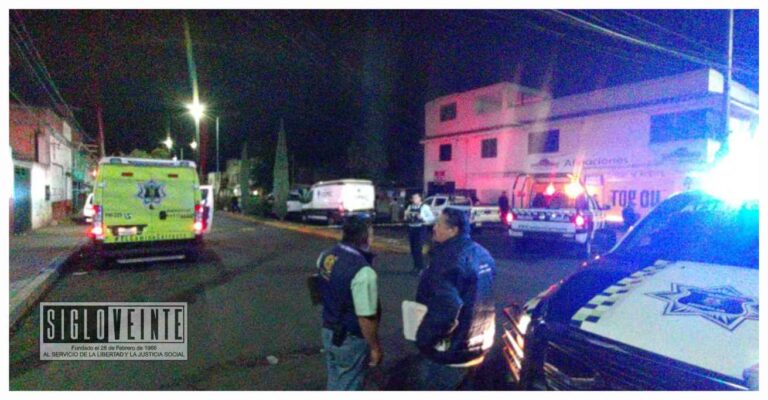 Esta noche en Morelia, un hombre fue asesinado y una mujer queda herida durante ataque armado