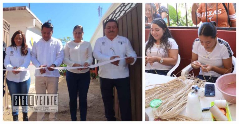 Fue inaugurado el Taller Artesanal de Sombreros de Purechucho como parte de la Red de Mujeres Constructoras de Paz